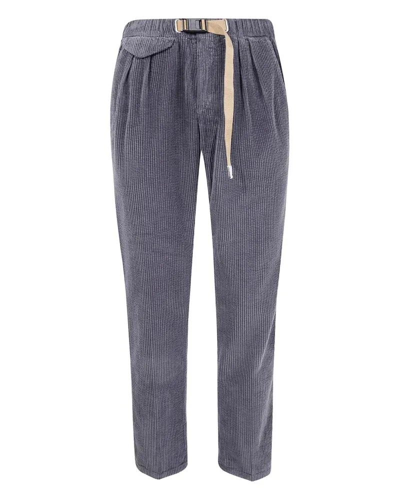 PLAN C Long Classic Trousers Gray