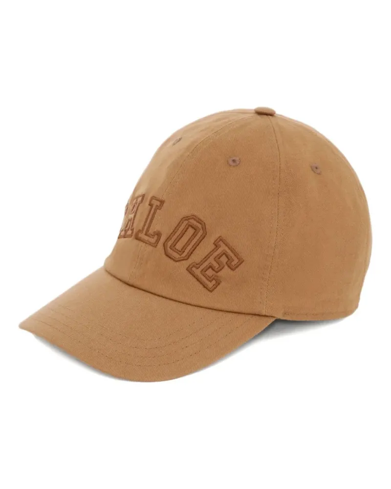 Chloé Hat Wool Silk "Chloe' Signature Brown