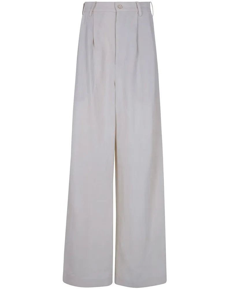 Uma Wang Paella Pants White