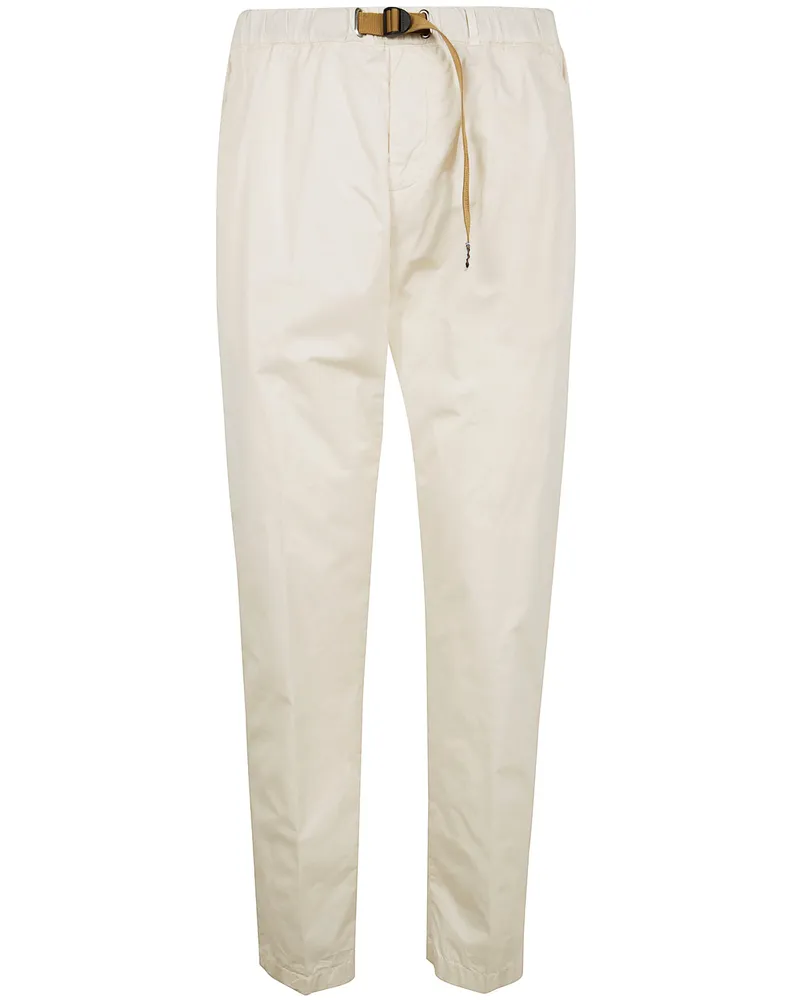 PLAN C Long Trousers White