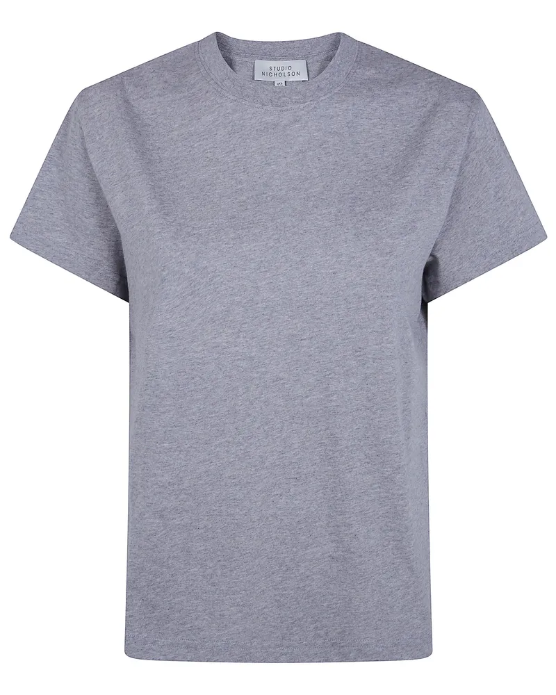 Studio Nicholson T-Shirt Regular Fit "Perfect Tee Gray