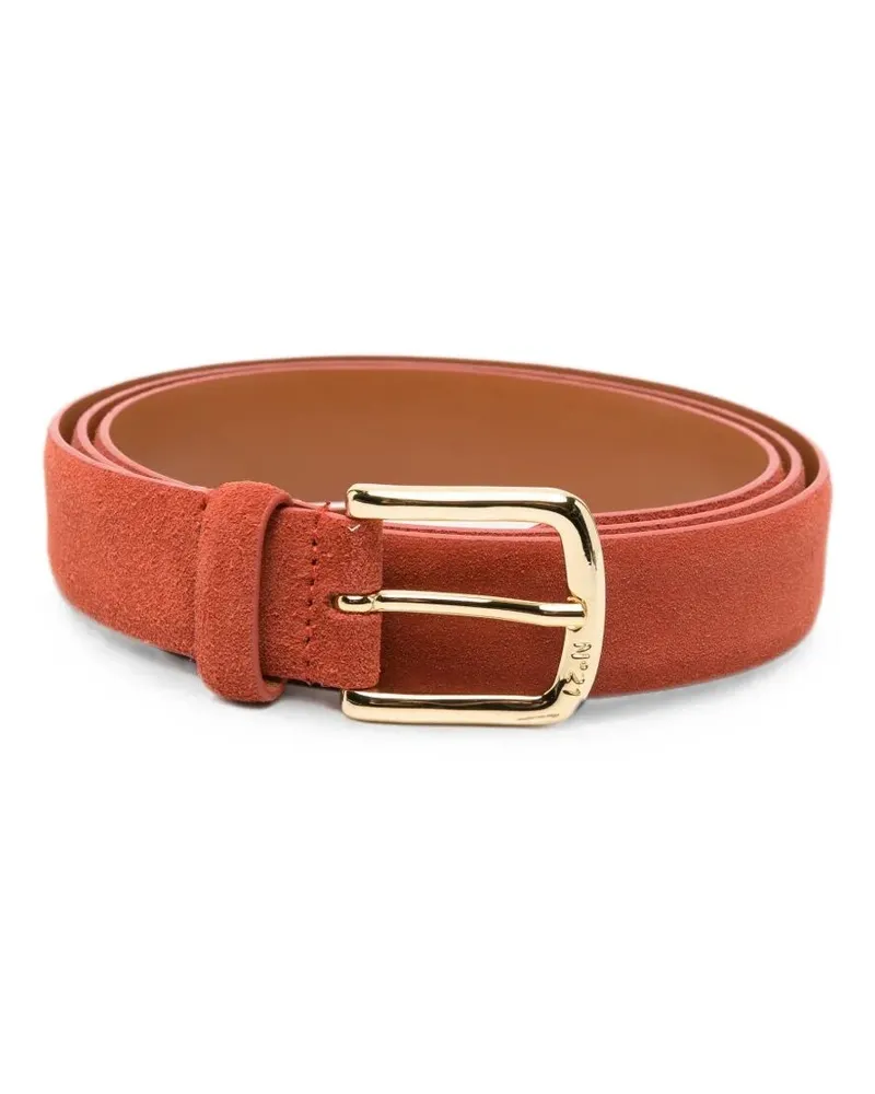 N° 21 Belt Leather "N.21 Yellow