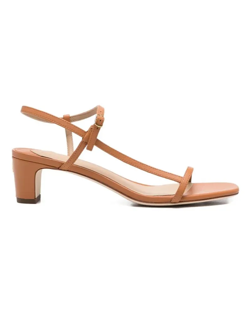 Ralph Lauren Lainee Medium Heel Sandals Brown