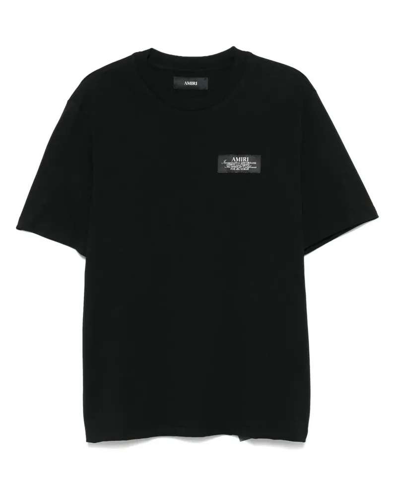 Amiri T-Shirt Cotton 100 Black