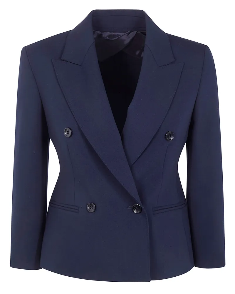 Max Mara Mxmdorico" Classic Fit Jacket Blue