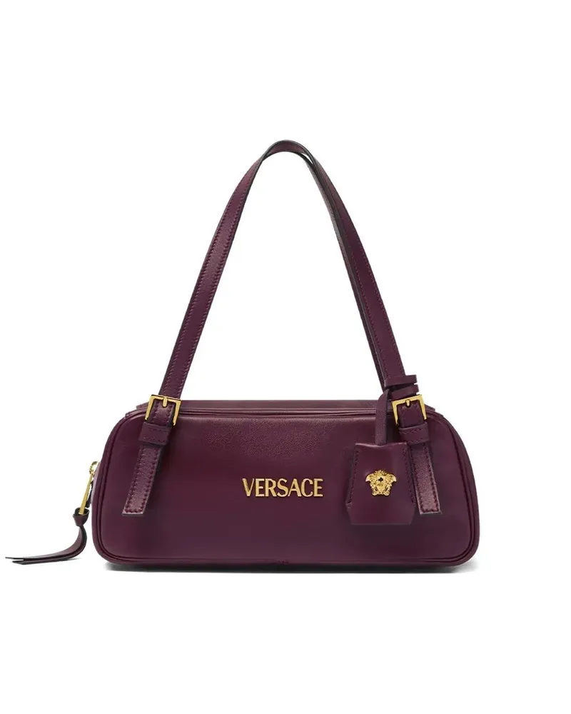 Versace Shoulder Lamb Leather Red