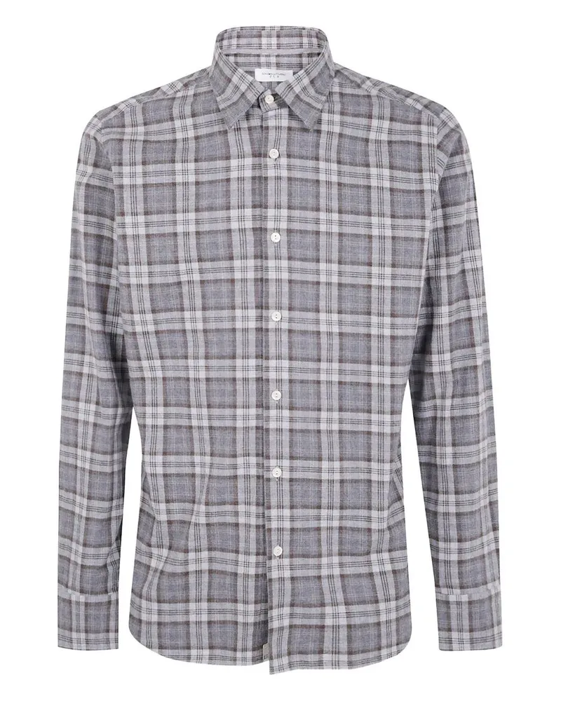 Tintoria Mattei Tartan Shirt Black