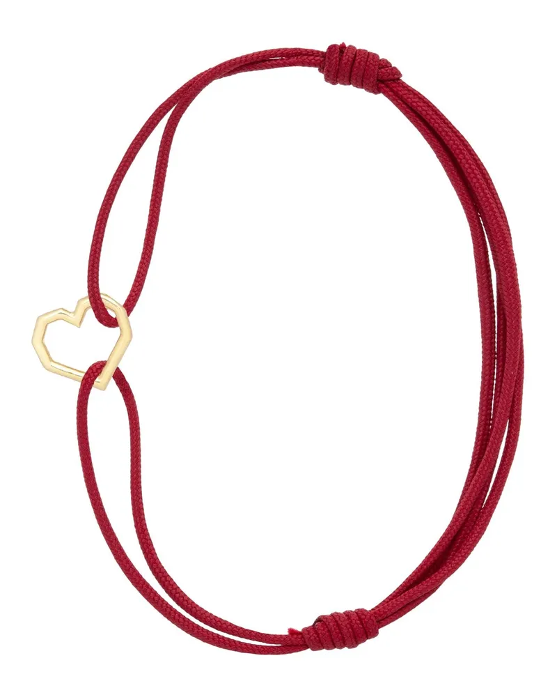 Aliita Corazon Puro" Cord Bracelet Red