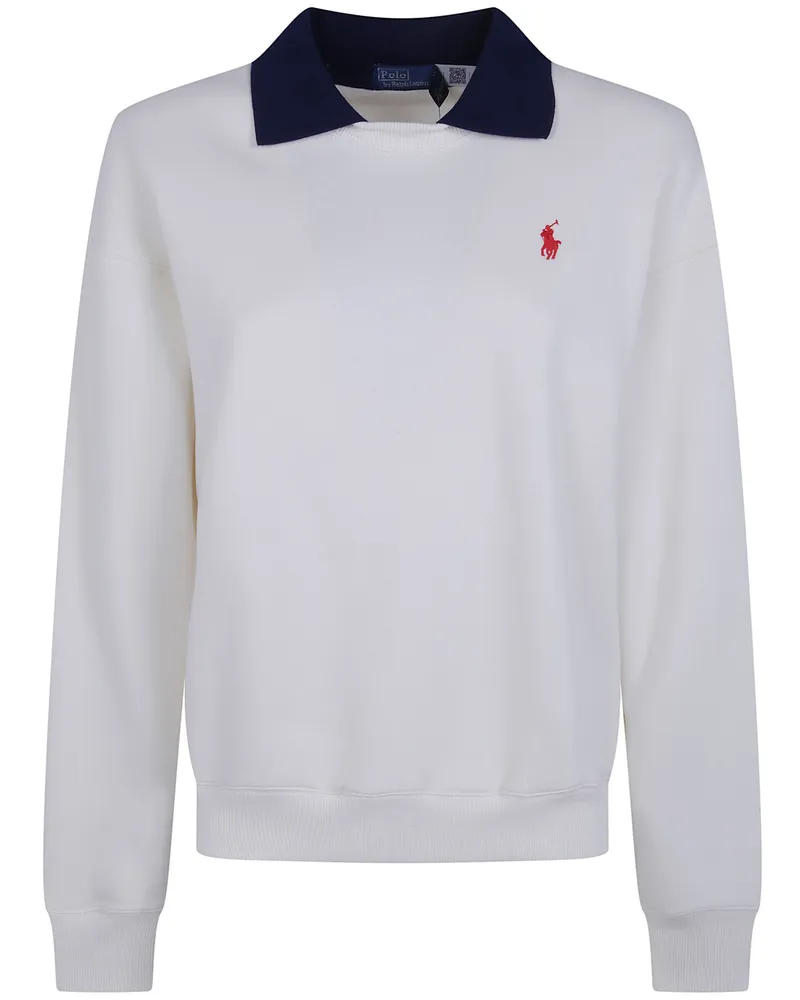 Ralph Lauren Sweatshirt Knit "211B17785 002 Warm White White