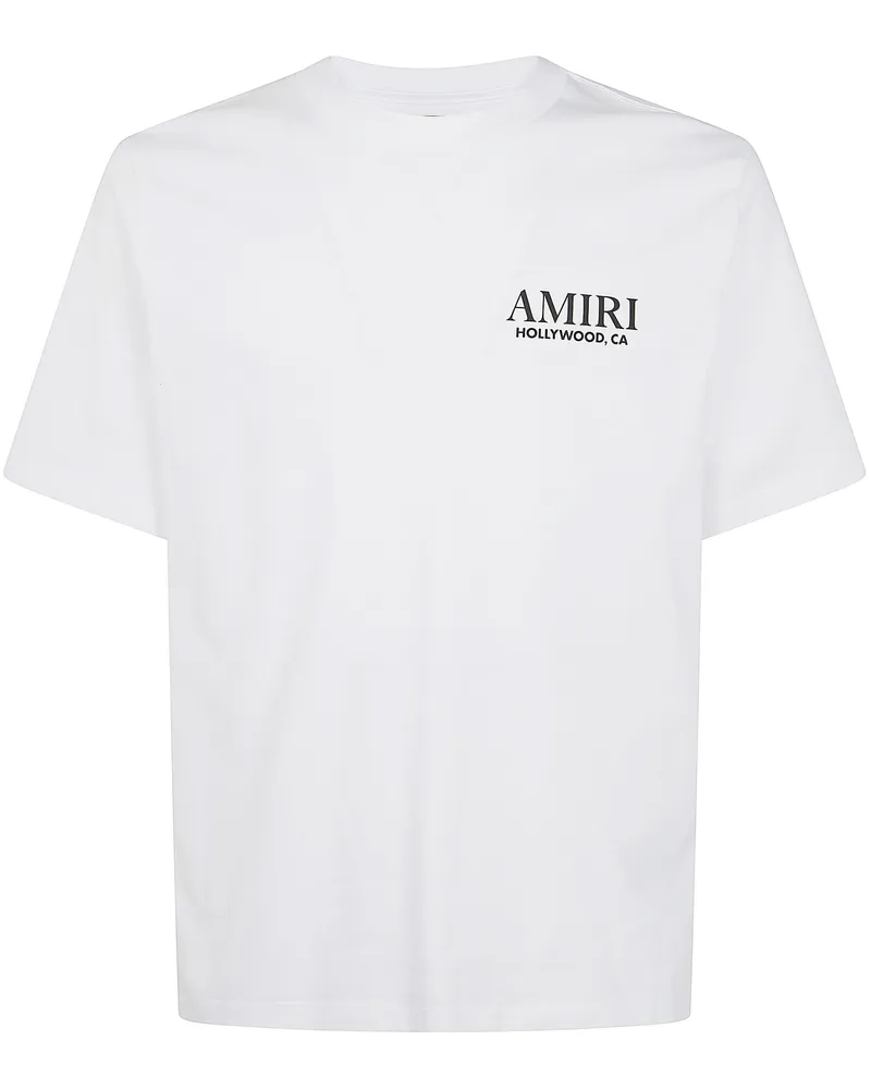 Amiri Bones Stacked" Tee White