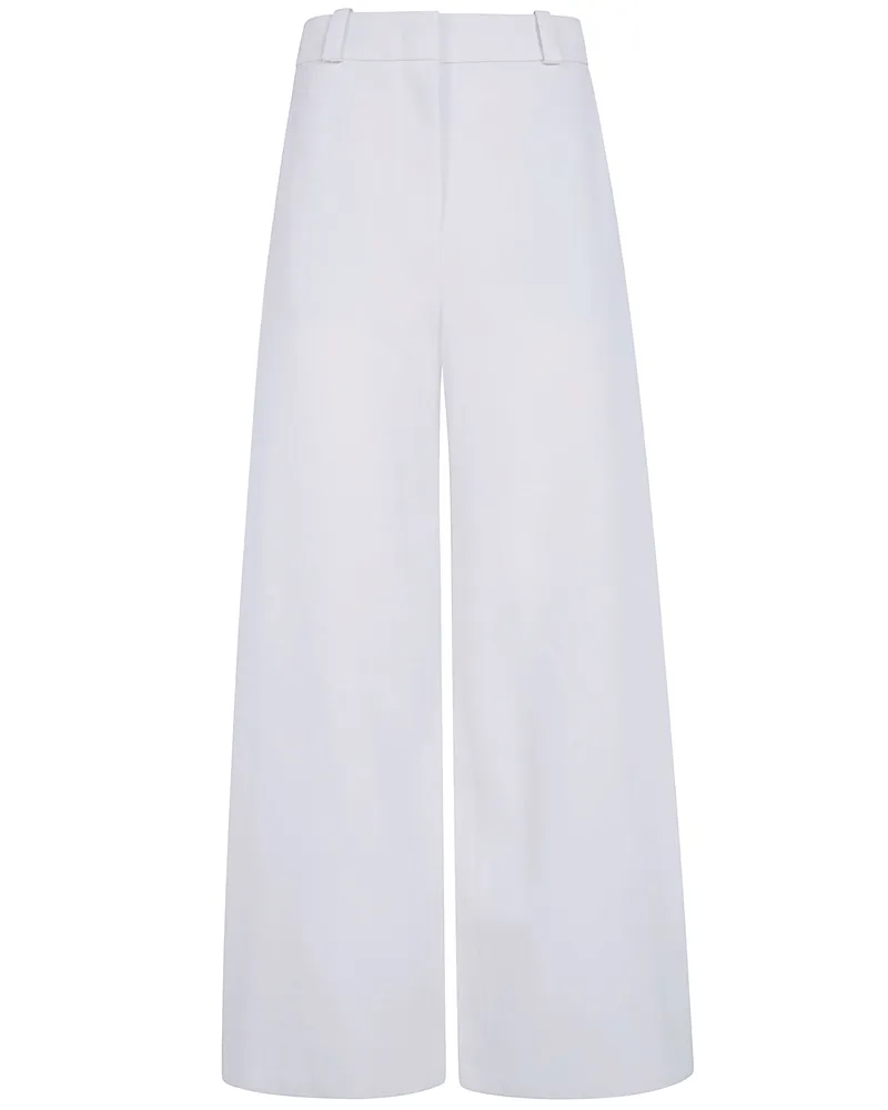 Giorgio Armani Pants Wide Leg Trousers White