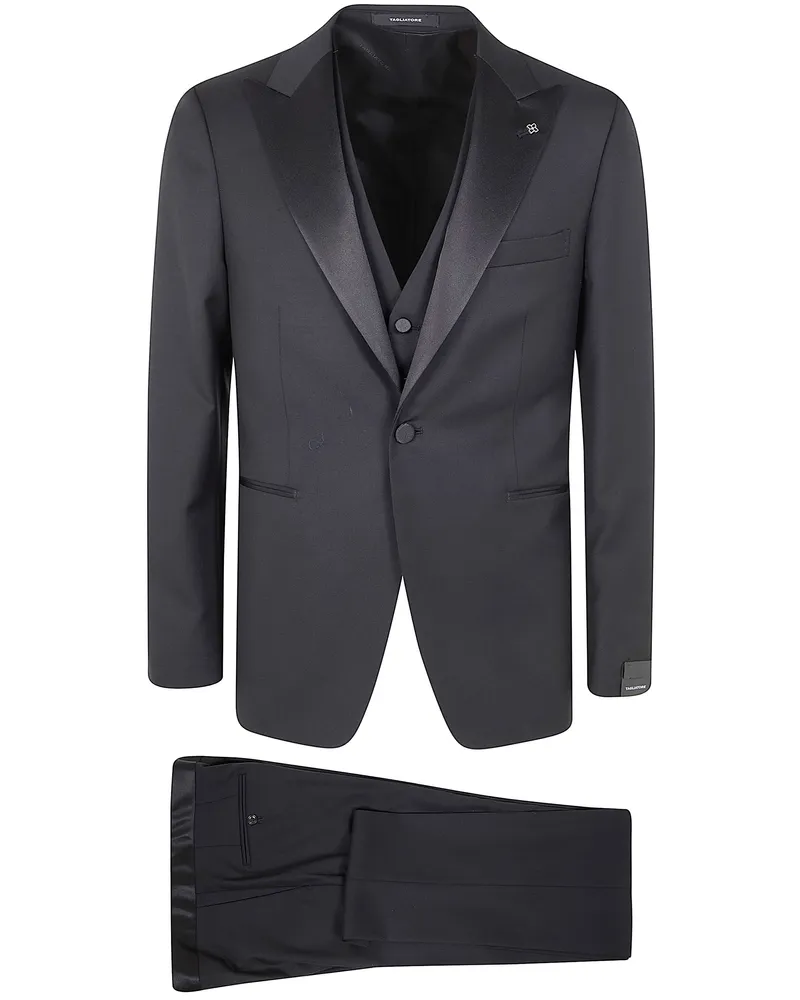 Tagliatore Bruce Smoking' Man Suit Black