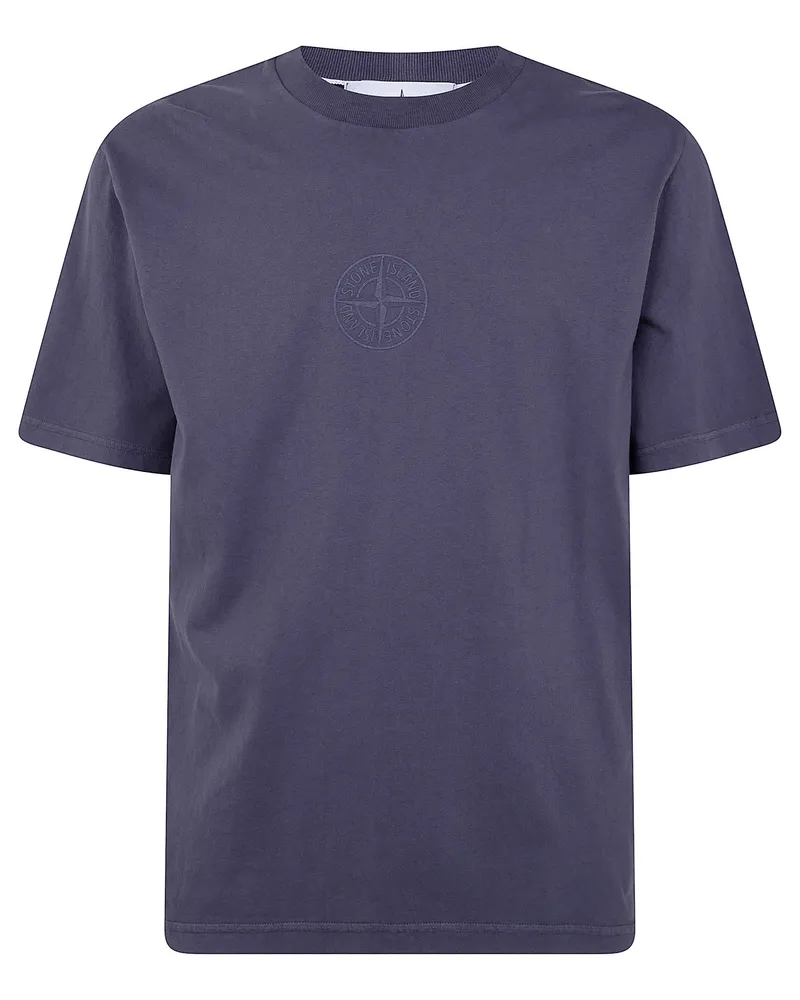 Stone Island Short Sleeves T-Shirt Blue