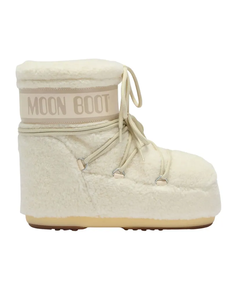 Moon Boot Low Boots "Icon Moonboot White