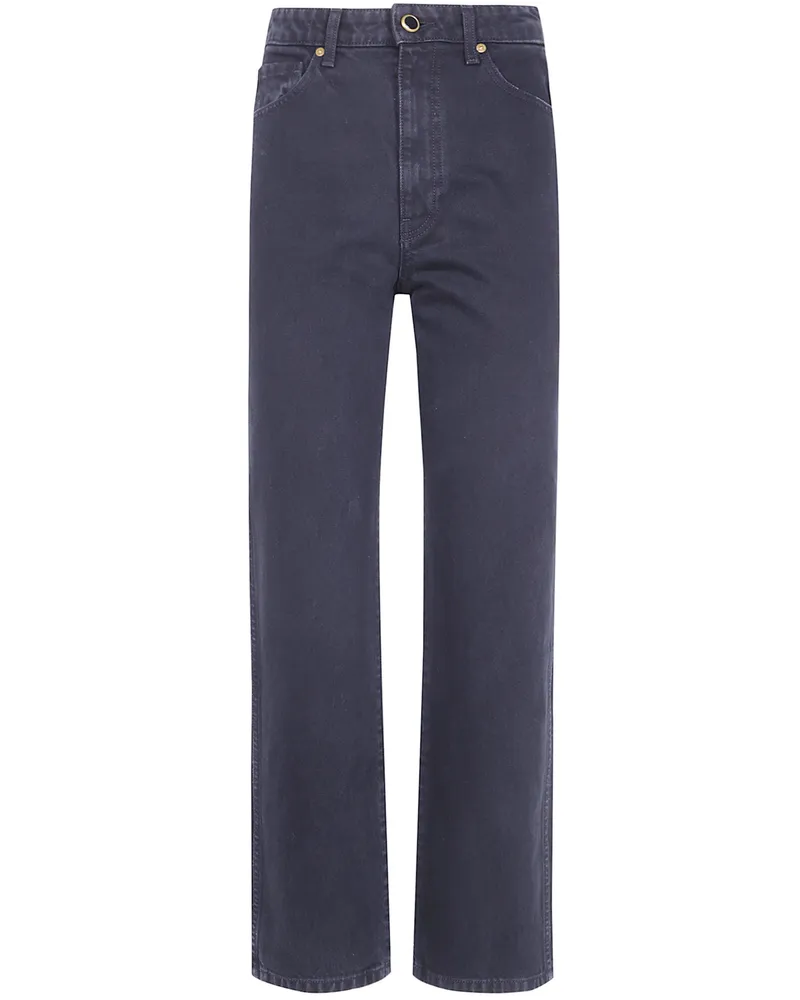 KHAITE Jeans Straight Leg "Abigail Blue
