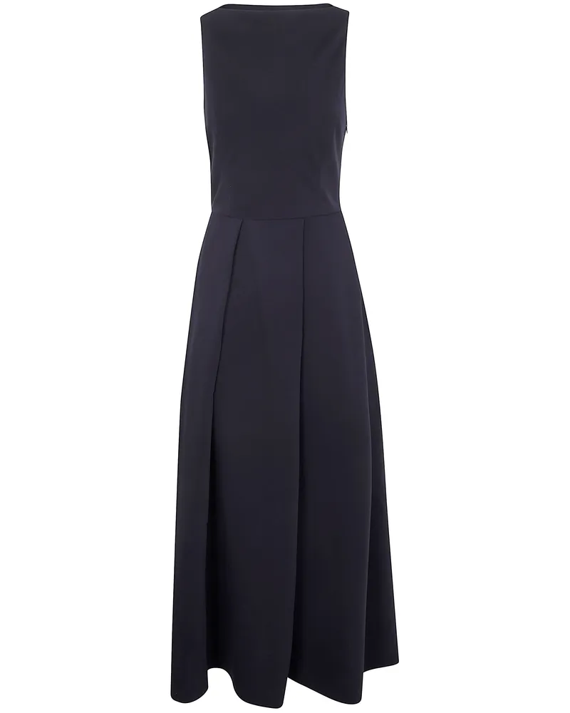 Emporio Armani Long Sleeveless Dress Black