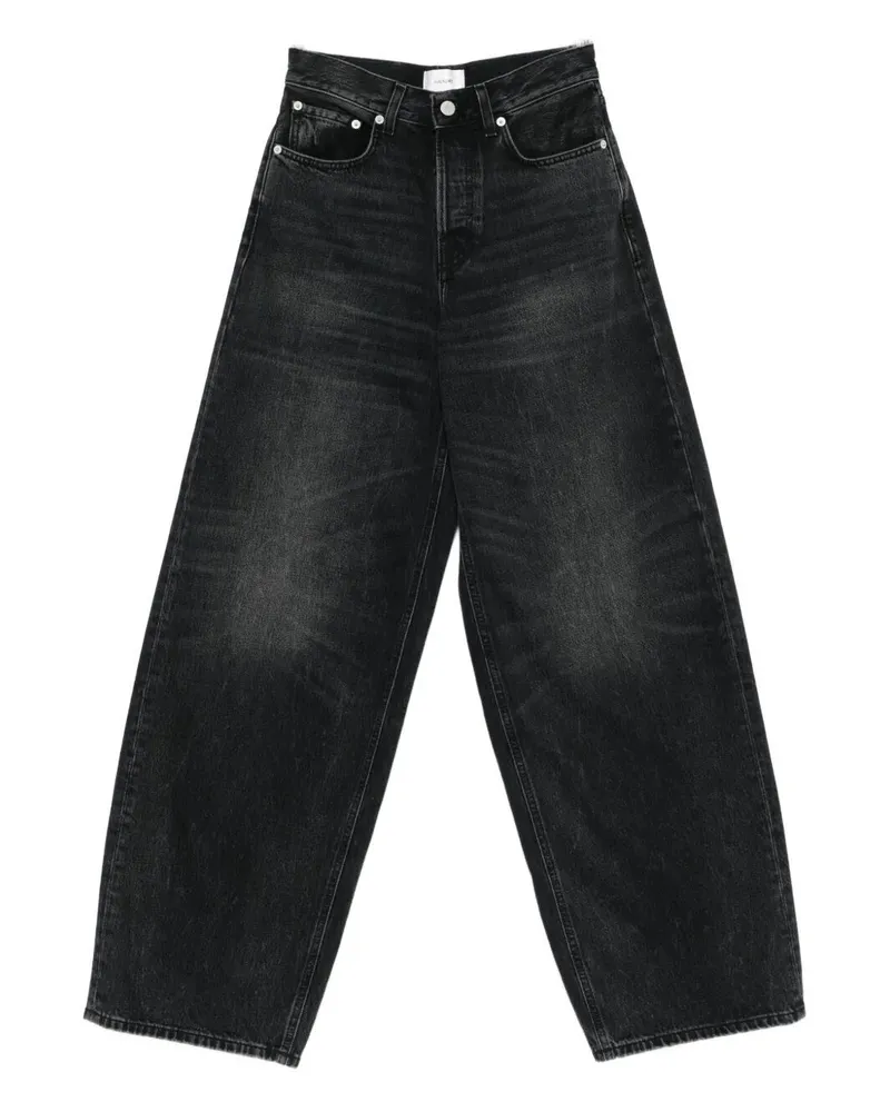 Haikure Bethany" Wide Leg Jeans Black