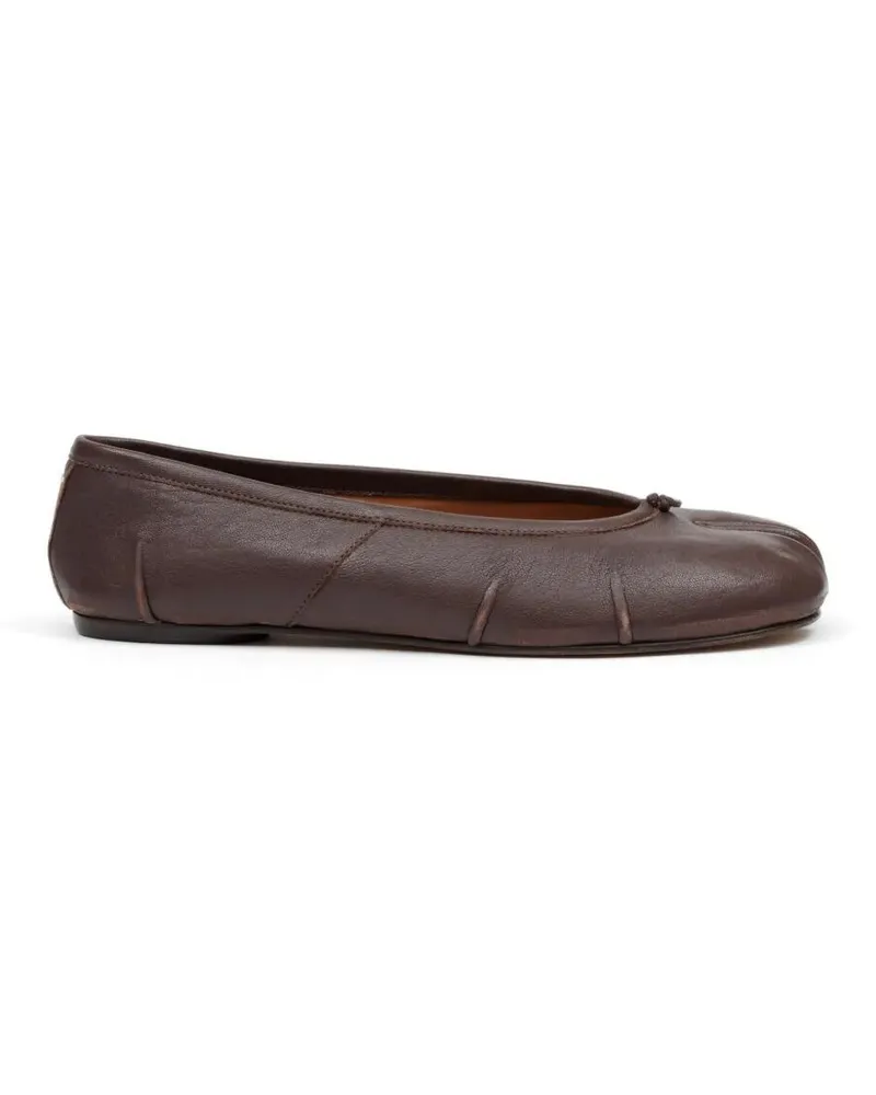 Maison Margiela Tabi' Ballerina New Shoes Brown