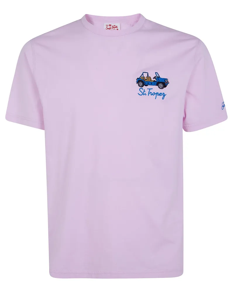 MC2 Saint Barth Portofino Car St Tropez T-Shirt Pink