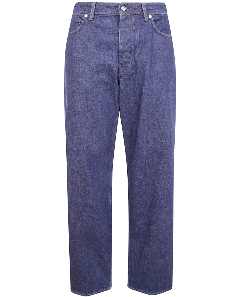 Stone Island Loose Fit Jeans Blue