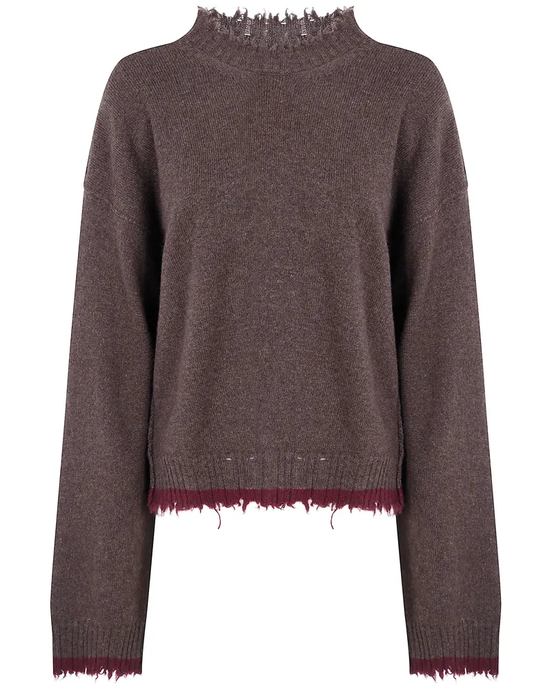 Uma Wang Top Long Sleeves "Uw067 Brown