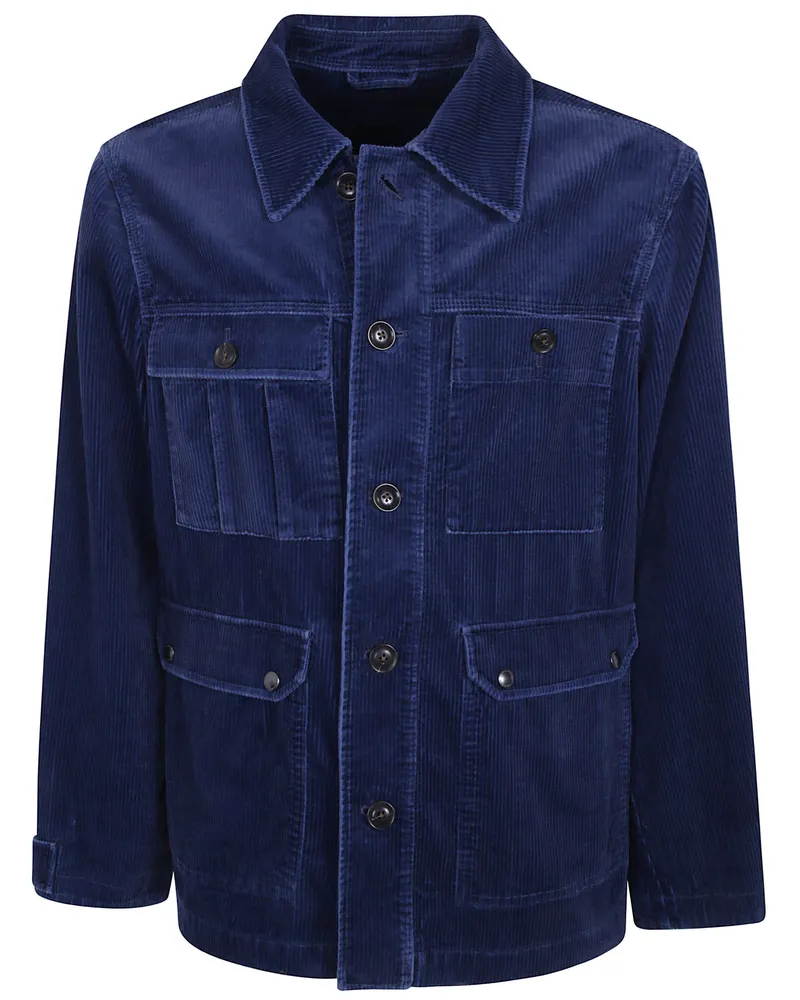 Paul Smith Utility Jacket "Mens Utility Jacket Blue