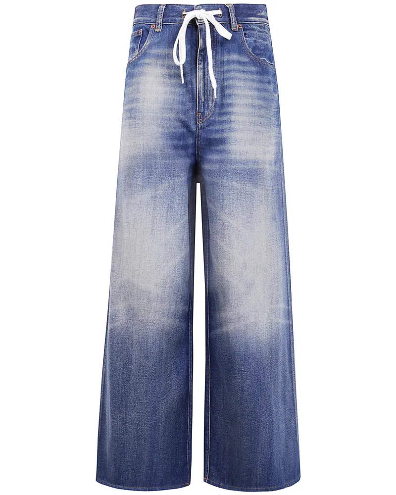 Maison Margiela Pants 5 Pockets Blue