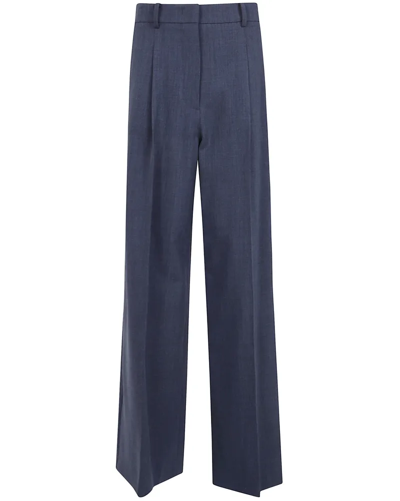 Mantù Pants Wide Leg Trousers Black