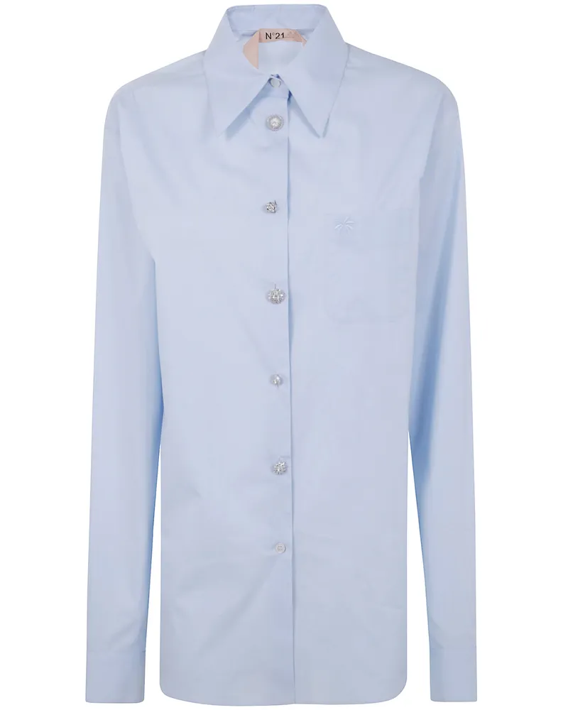 N° 21 Fabric Shirt Blue