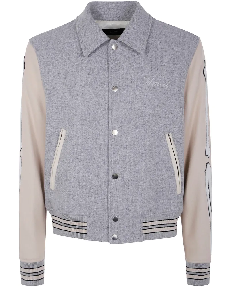 Amiri Bones Jacket Gray