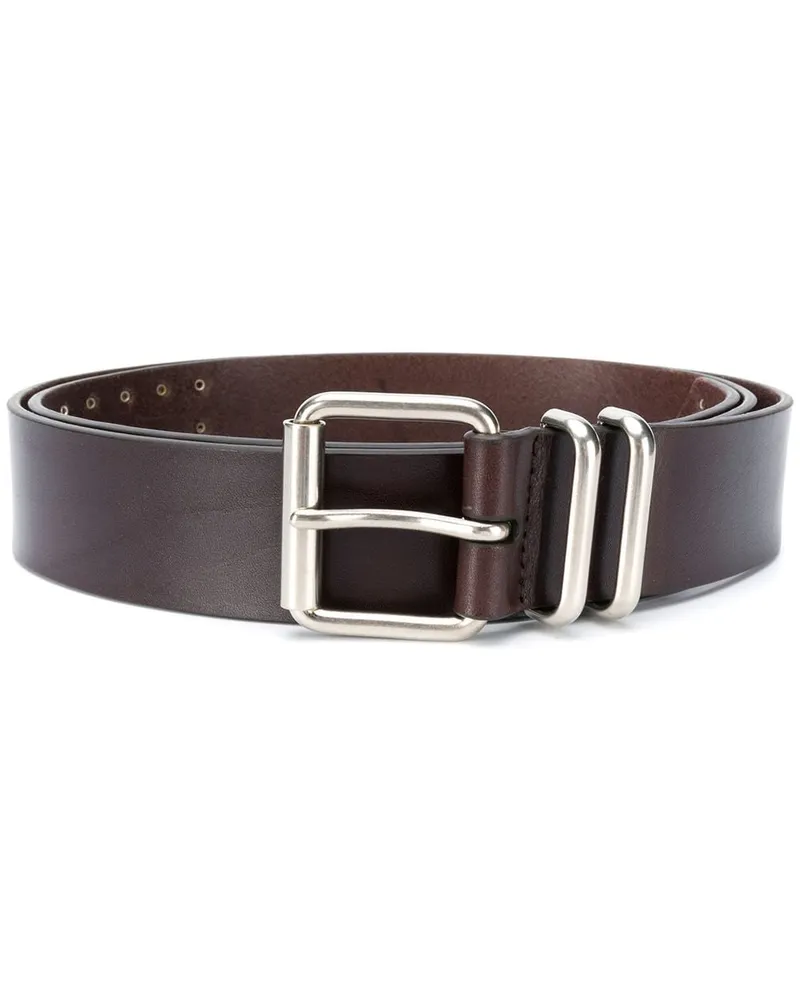 Dries van Noten Belt202 Belt W/Stud Brown