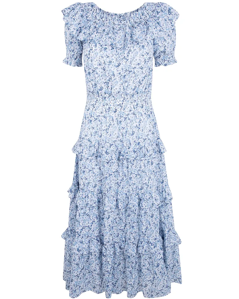 Ralph Lauren Woven Long Dress White