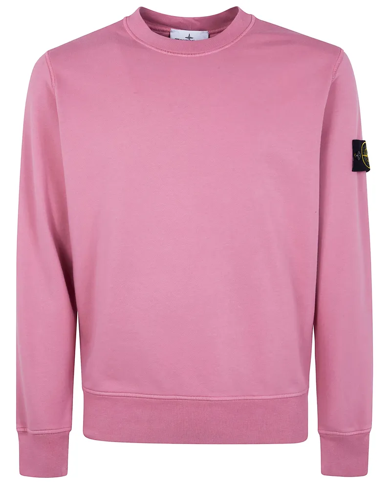 Stone Island Round Neck Sweatshirt Green