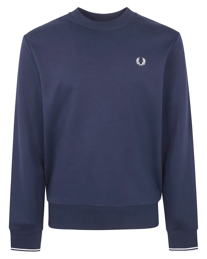 Fred Perry Fred Perry" Crew Neck Sweatshirt Blue
