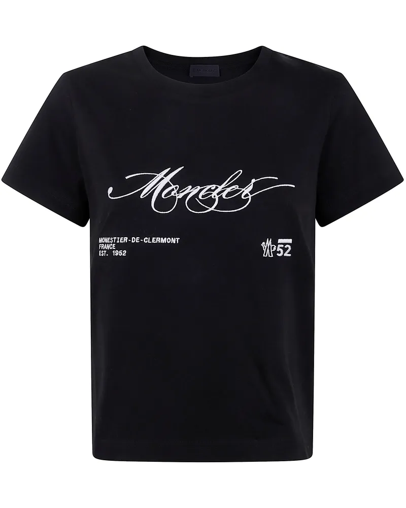 Moncler Short Sleeves T-Shirt Black