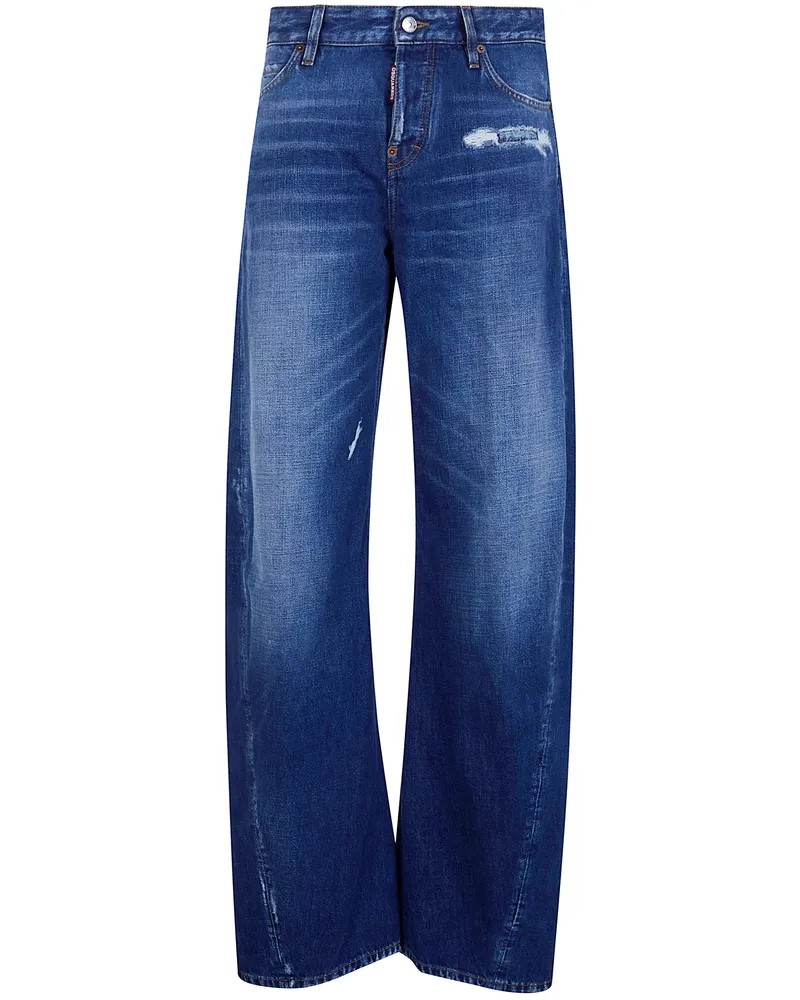 Dsquared2 Loose Twst" Jeans Blue