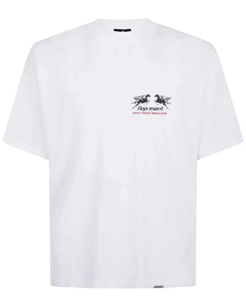REPRESENT 24 Hour Service T-Shirt White