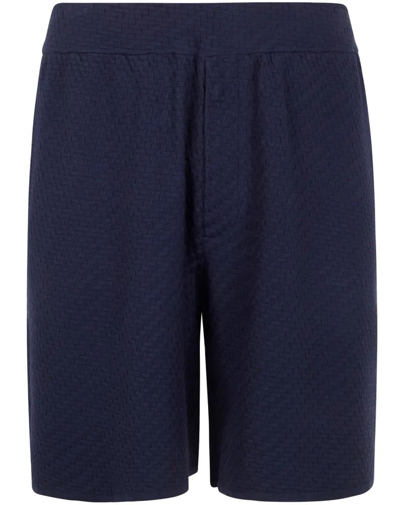Emporio Armani Bermuda Trousers Blue