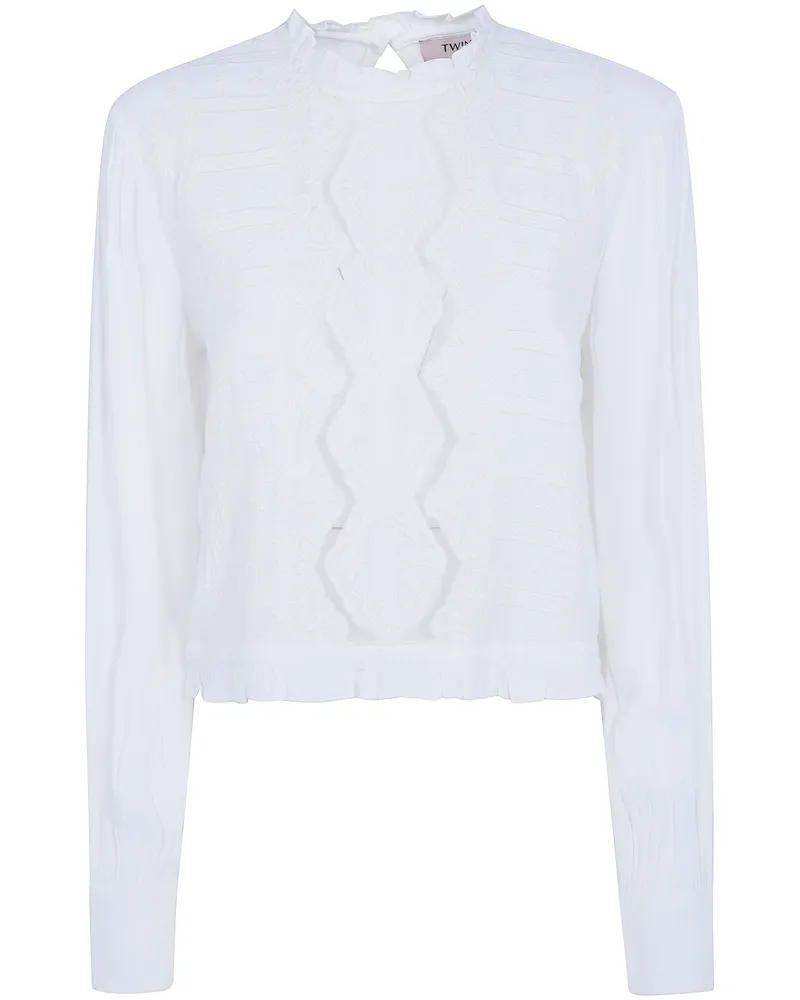 Twin-Set Shirt Long Sleeve "262Tp2250 White