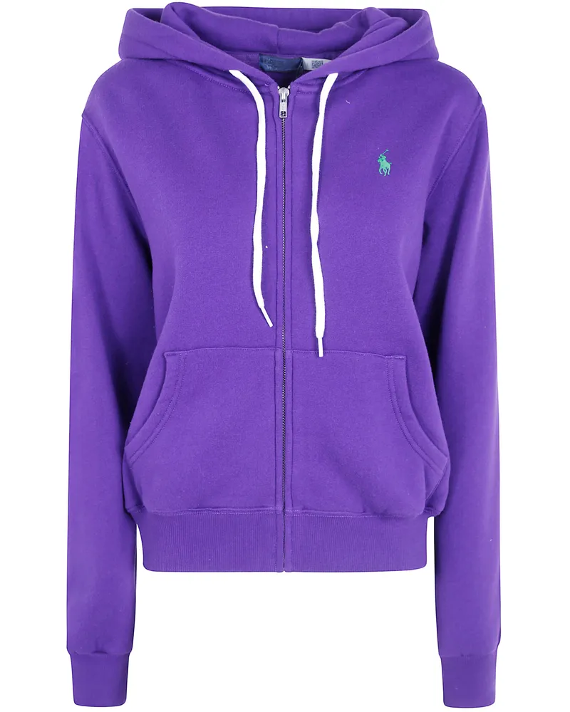 Ralph Lauren Sweatshirt Full Zip "Knit Pink