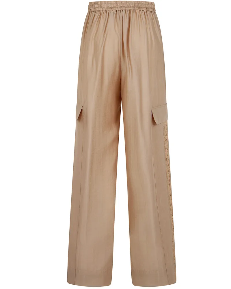 Blumarine Trousers Beige