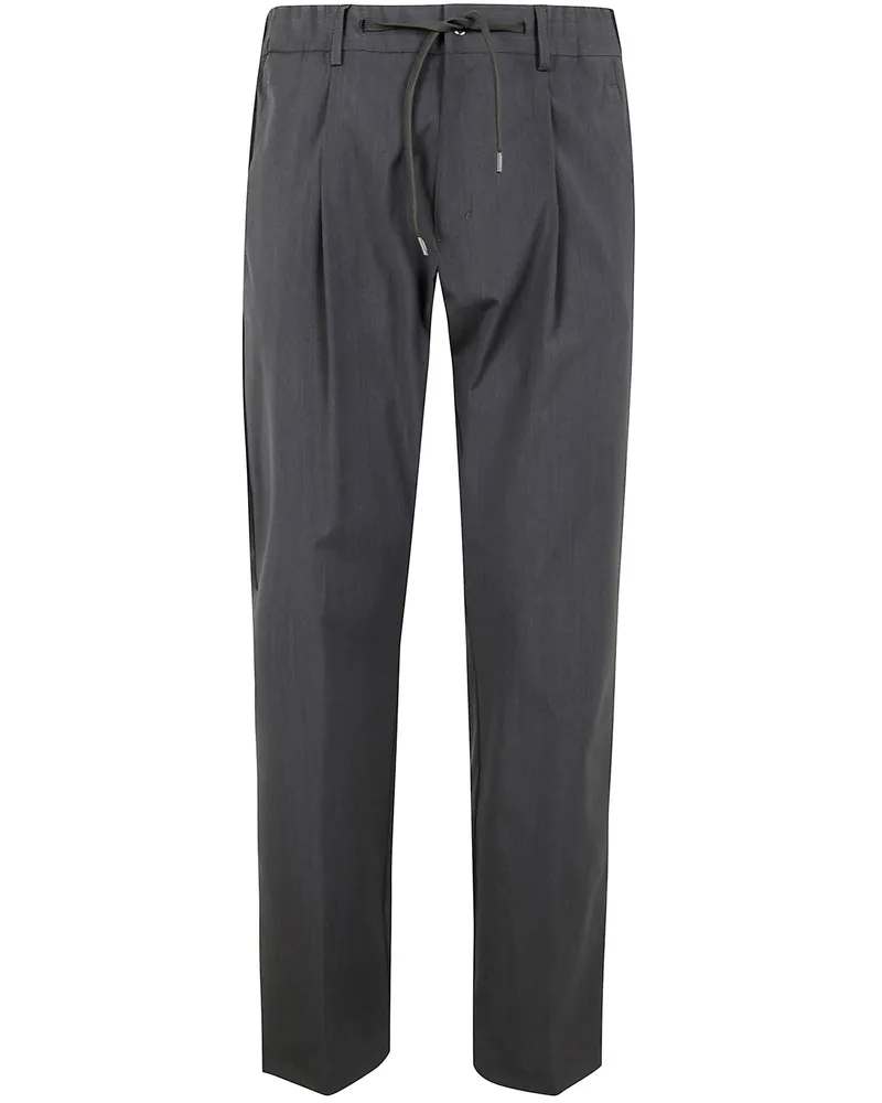 Herno Man Trousers Gray