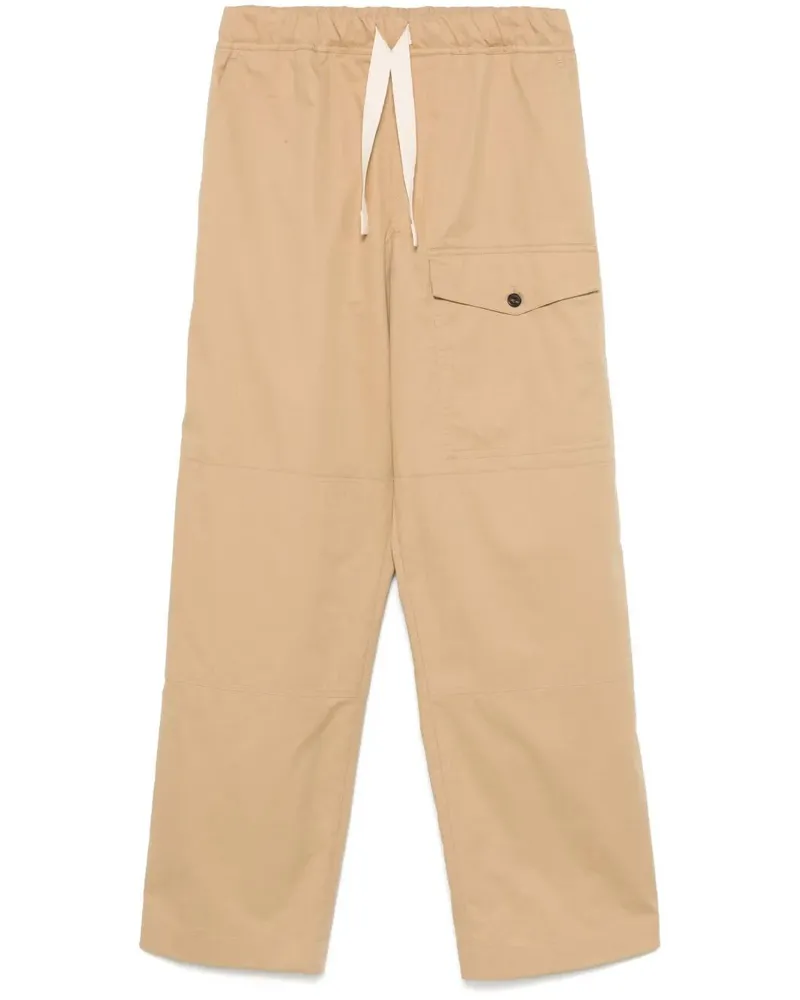 Dries van Noten Wide Leg Trousers Pannoch Beige