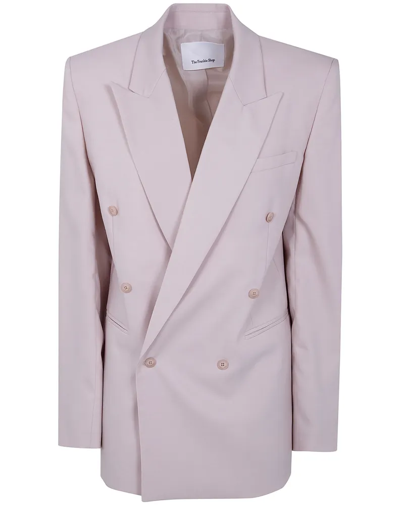 FRANKIE Shop Monterey Structured Blazer Pink