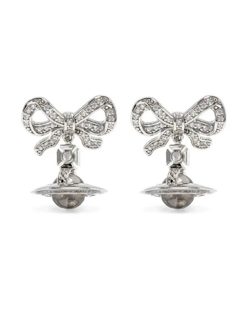 Vivienne Westwood Earrings Diamond Metallic