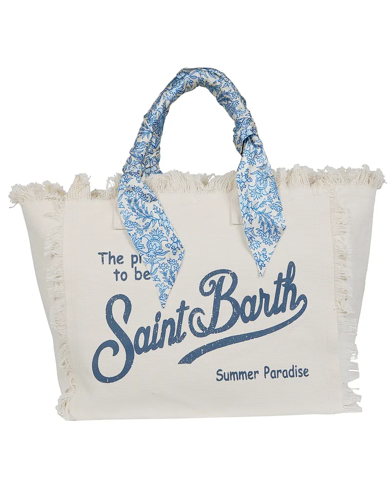 MC2 Saint Barth Borsa Tote Foulard "Vanity Foulard White