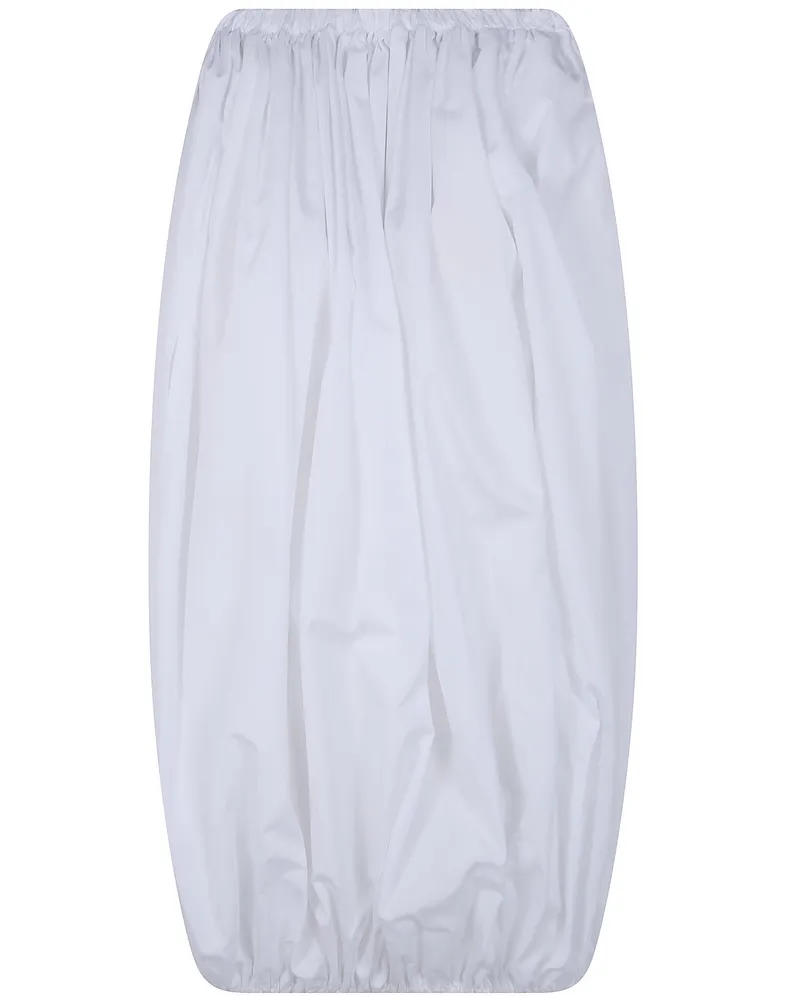 Comme des Garçons Mini Baloon Dress White