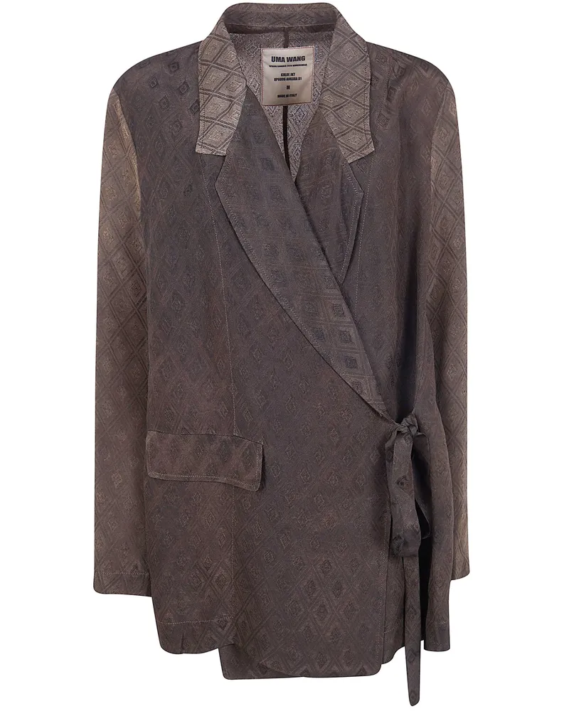 Uma Wang Khloe" Jacket Brown