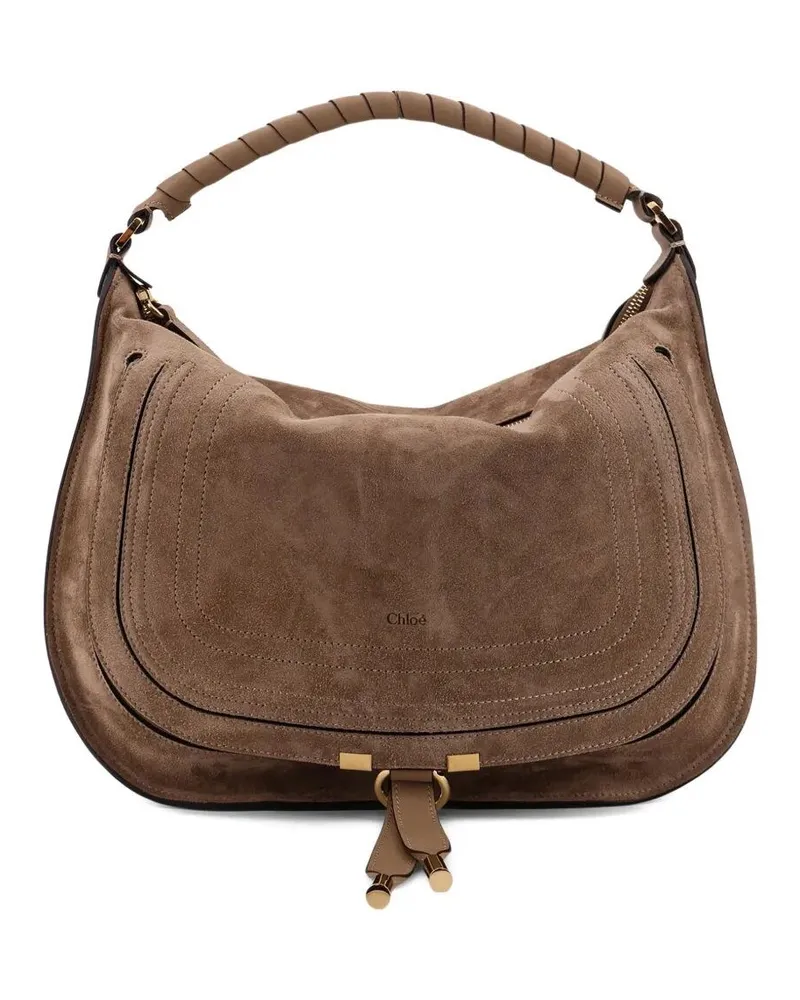 Chloé Mercie" Shoulder Bag Brown