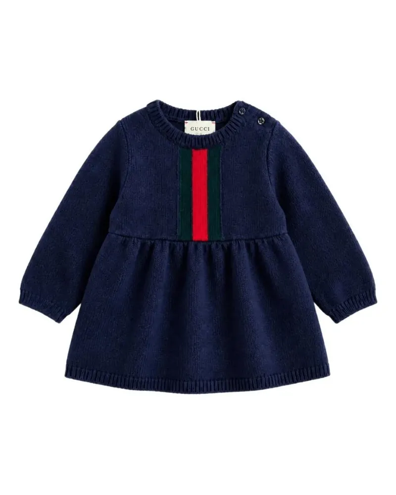 Gucci Dress Long Sleeves "Baby Blue